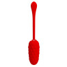 Pretty Love - Oeuf Vibrant  Texture Marine Rechargeable Rouge